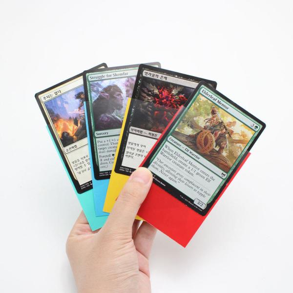 Premium Matte Trading Card Sleeves Poke Dragon Shield Card Sleeves Standard Mtg Card Sleeves