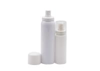 el rociador de aluminio blanco de la niebla de la botella del espray 100ml embotella para el cosmético del alcohol