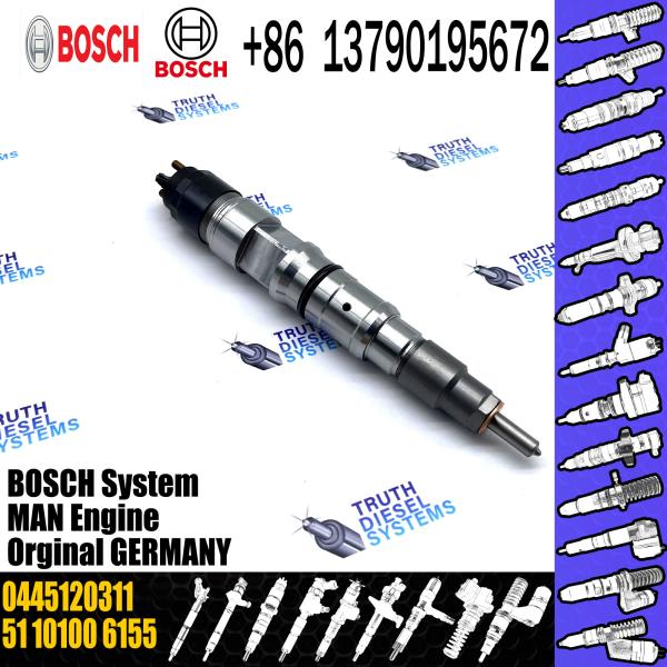 Diesel Engine Fuel Injector 0445120281 0445120311 51101006155 51101006121 51101006141 0445120202