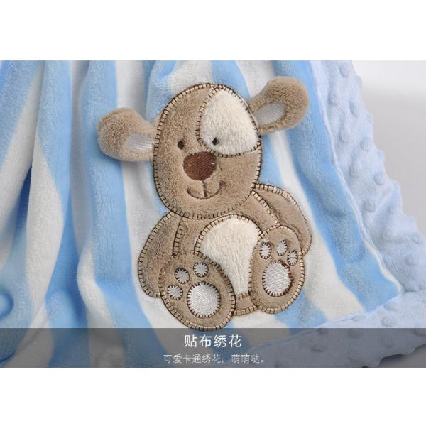 Super Soft And Warm Animal Print Baby Blanket , Kids Flannel Fleece Blanket