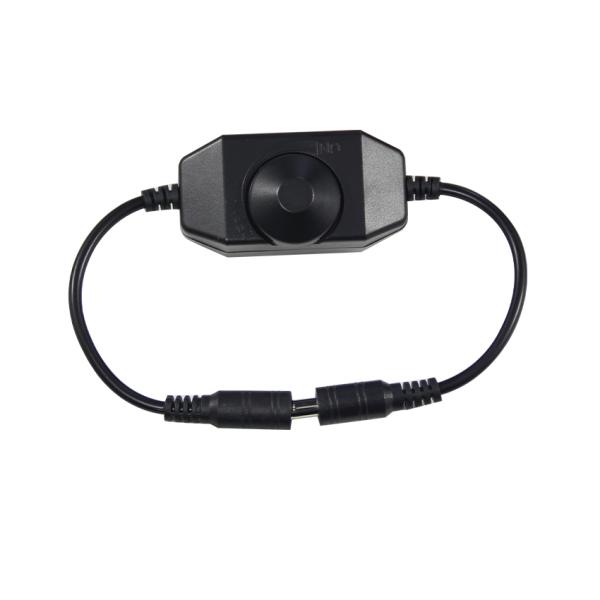 12V/24V DC Extension Cable with Inline Dimmer Switch 5.5x2.1mm