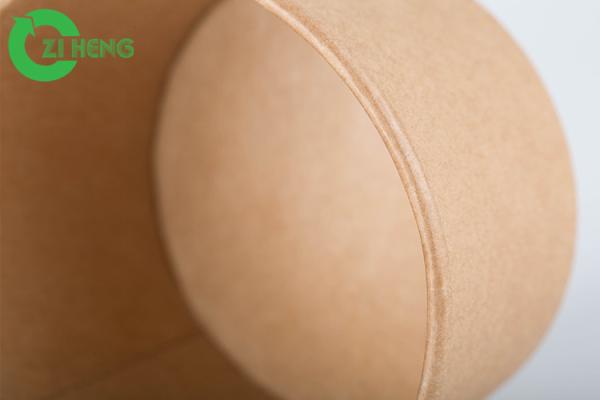 Wholesale Leackproof Custom Disposable Printed 42oz Brown Kraft Lunch Food Paper Bowl