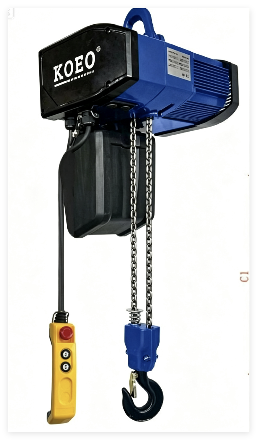 50 Hz Hook Chain Hoist 0.25 T - 6 T Flexible Hoist Longer Service Life