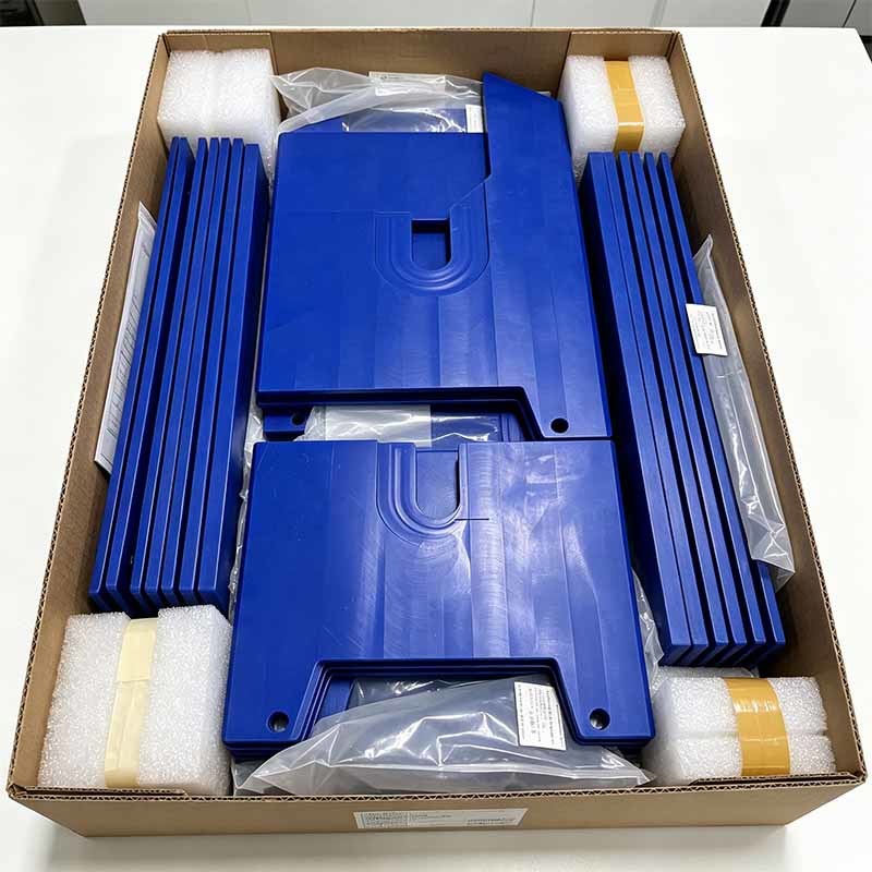 Custom CNC Machined MC Nylon PA6 Wear-Resistant Jig Baffle Plate for Automation Fixtures