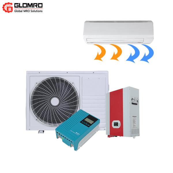 Condicionador de ar posto solar 1,5 Ton Rotary Compressor Wall Mounted da casa 18000BTU 100% fora grades