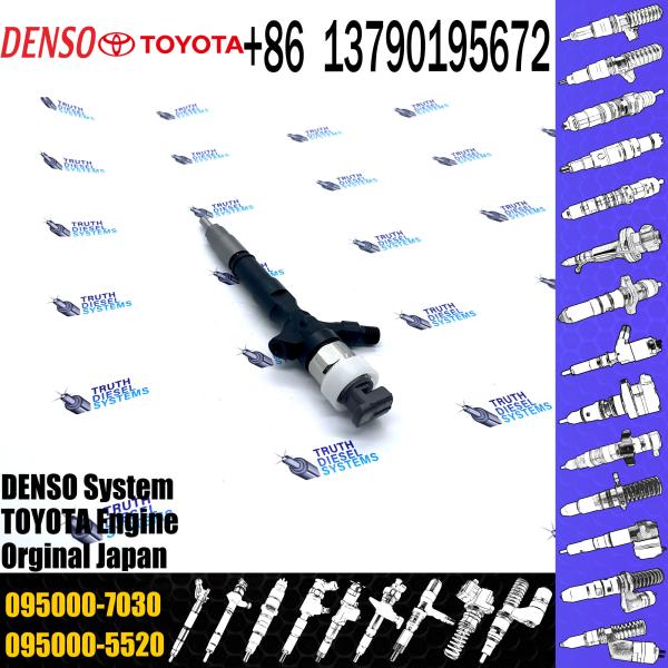 Горячая продажа топливный инжектор 23670-39145 Common Rail Injector 095000-7040 095000-7030 для TOYOTA VIGO 1KD 2KD