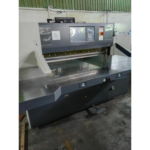 Precision 4000 KG Hydraulic Computerized Paper Cutter Guillotine Machine Voltage 220v