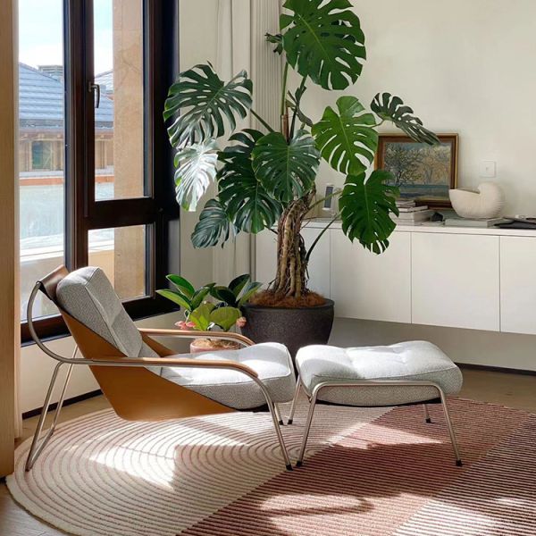 Home Furniture Synthetic Leather Recliner Chair Luxury Chesterfield Designer Lounge Chair Living Room Comfortable Design