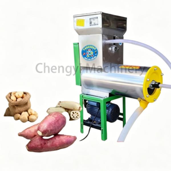 Iron Root Tuber Starch Separator Compact Durable Efficient Tuber Starch Processing Unit