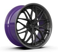 5x112 forjou as rodas de Monoblock para o metal de arma escuro lustrou BMW 5 bordas 20inch