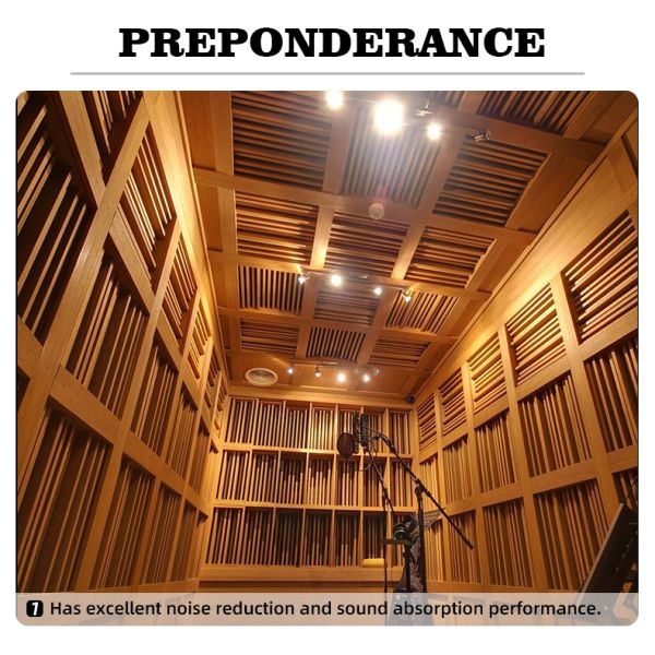 Customized Perforated Acoustic Panel MDF Acoustic Ceiling Panels For Office