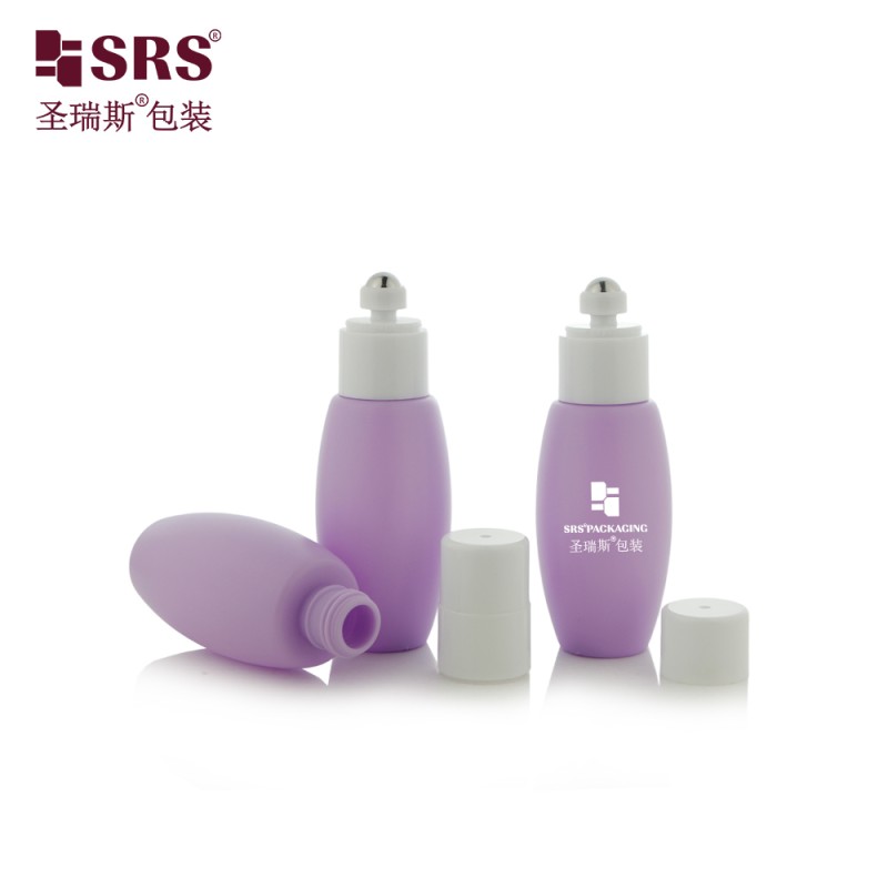 KG1-45ML Plastic Empty Roll On Bottle With Switch ON-OFF Applicator