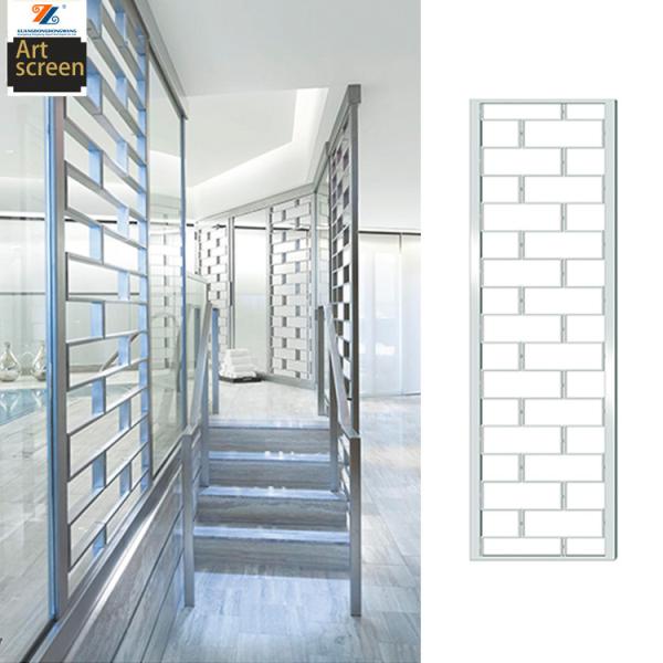 polish stainless steel brushed finish etching pattern laser process for dining room/wall decor for living room