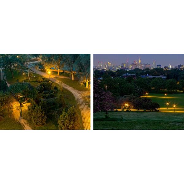 Света пути сада водителя Меанвелл заливки формы светильников сада СИД 60 ватт алюминиевые