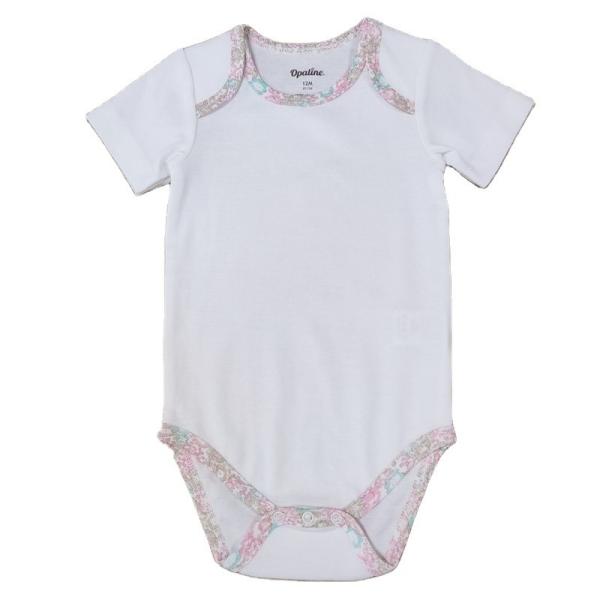 Summer Short Sleeve Bodysuits 100% Cotton Baby Girl Clothing for Popular Romper Sets