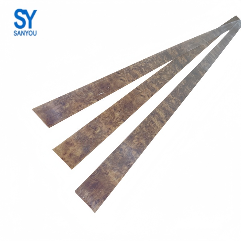 Good Elasticity Fast Rebound Burlwood Fiberglass Bow Strips for DIY Hunting Bows