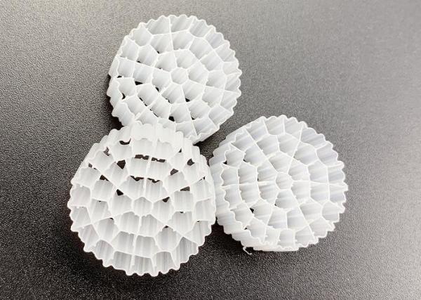 MBBR Biocell Media White Color MBBR Floating Filter Media FDA Safty