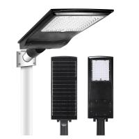 Luz de rua solar alta do diodo emissor de luz do lúmen 6000k com o crepúsculo de alumínio inerente das baterias IP65 a alvorecer