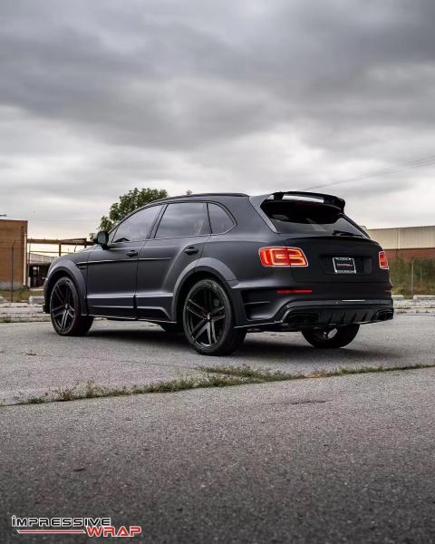 For Bentley Bentayga Carbon Fiber Body Kit Bentayga Upgraded MSY Style Front and Rear Bumper Spoiler Wide-body Kit