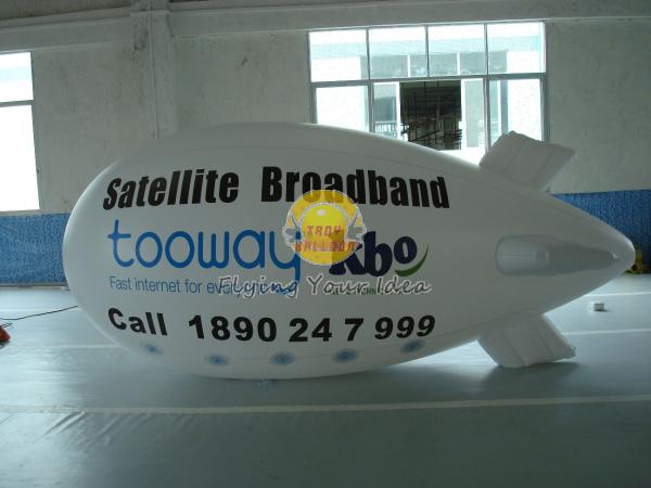 Zepelim do hélio/balão impermeáveis do dirigível com impressão protegida UV para eventos políticos
