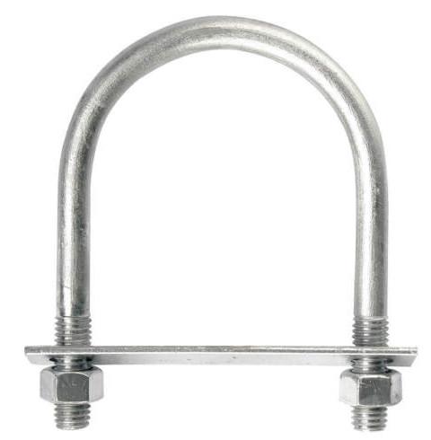 u bolt with nut and plate stainless steel 316