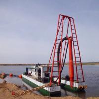 Jet Suction Dredger With High Pressure Water Pump