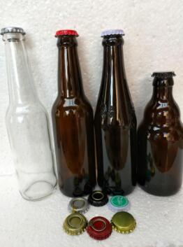 CE Automatic Glass Bottle Crown Cap Machine Stainless steel 304