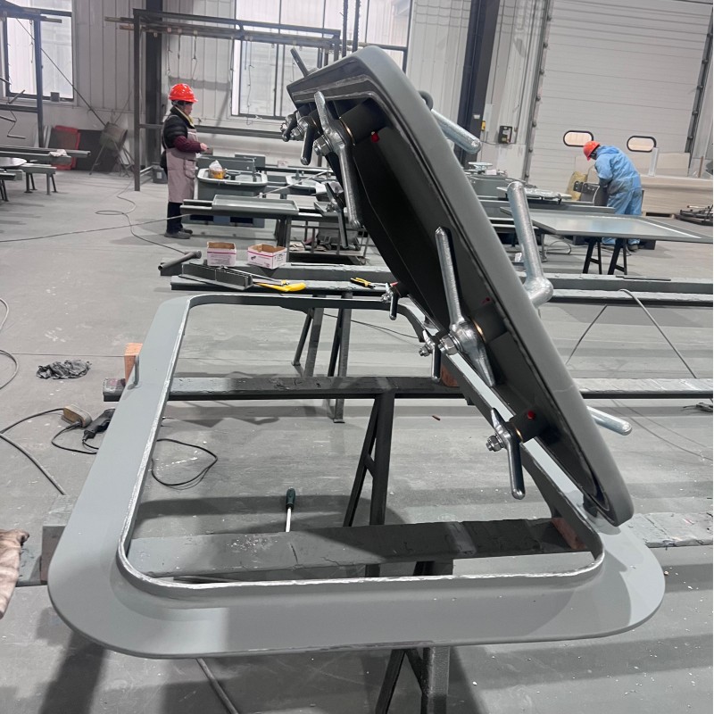 Single Steel Door for Marine Use Weathertight with Six Handles 1400*750 Size and 6 Thickness in New Condition