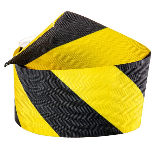 Heat Transfer Air Port 38MM Yellow & Black Warning Bands