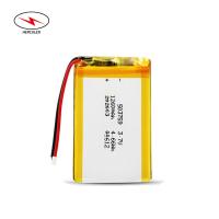 MSDS 3.7V recarregável 1200mAh 4.4Wh Li Polymer Battery