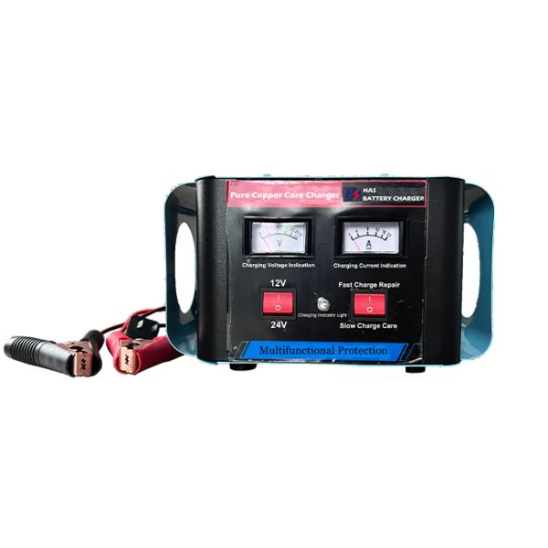 12V/24V Свинцово-кислотный/литиевый портативный зарядное устройство для батарей двигателей Автоматическое управление Адаптер питания LED/Lcd дисплей