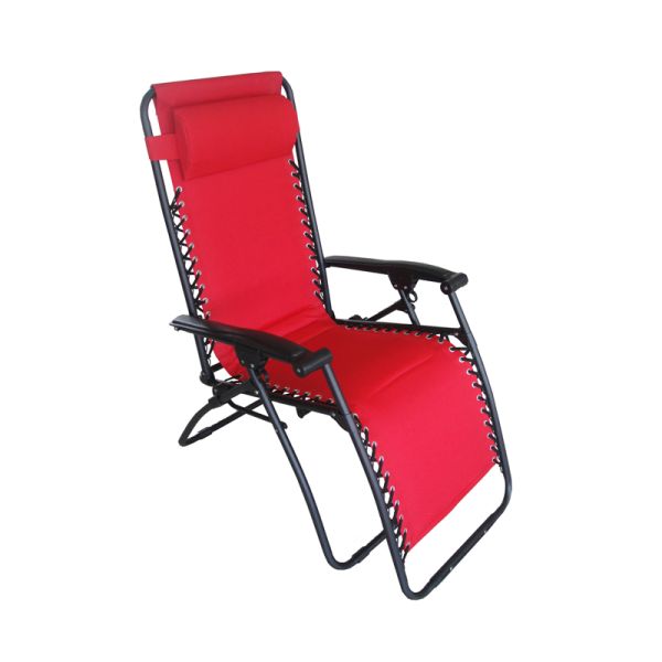 Outdoor sunbed Zero gravity folding lounge chairs for Noon Break