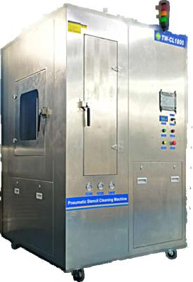 Máquina de limpeza automática de tela a base de água, de três fases, estável