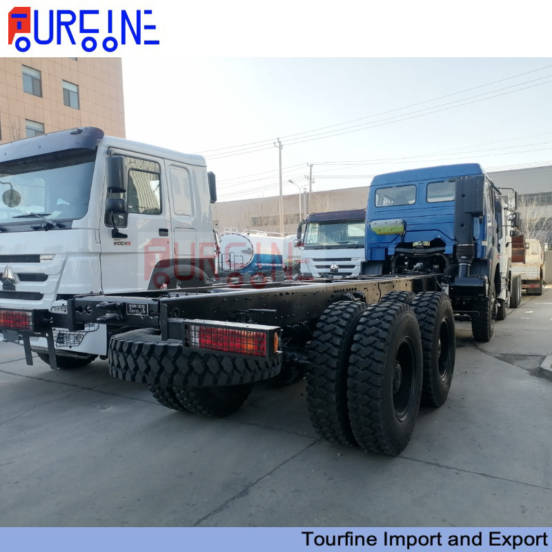 BEIBEN NG80 6X6 Heavy Duty Cargo Truck Chassis 30-40 Ton With 420HP Diesel Engine