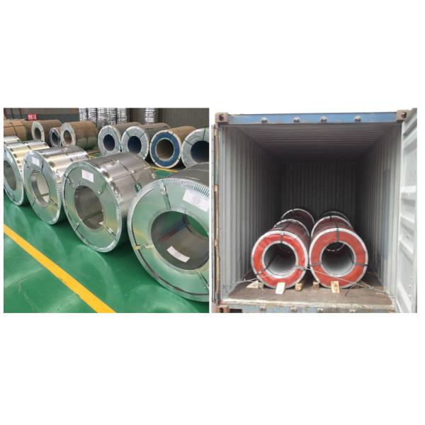 0.2 - 1.2 мм толщина покрытия цветная стальная оболочка катушка 300 - 450Mpa прочность на растяжение