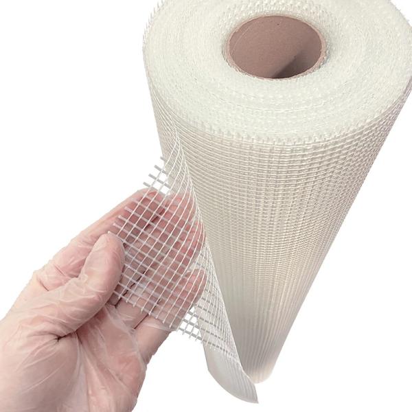 Breathable UV Resistant Twill Woven Fiberglass Mesh Grid Mesh Cloth