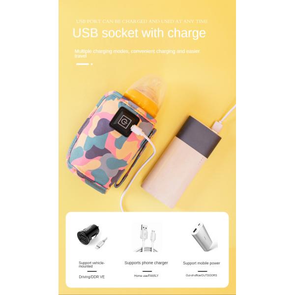 Велкро тип детская бутылка обогреватель ODM sheerfond USB зарядка