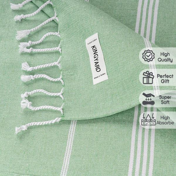 Toalla de playa de algodón de gran tamaño con superabsorción personalizada sostenible y ligera