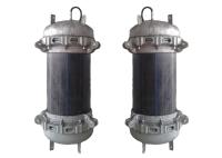 DN 400 mm Caps de extremo de tubos de plástico com parafusos de fixação, válvula de ventilação e anel de vedação para composição estrutural