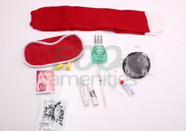 AMENITIES FOR AIRLINES / HOTEL, TRAVEL KITS, OVER NIGHT KITS, BAG, EARPLUG, CLEANER ETC...