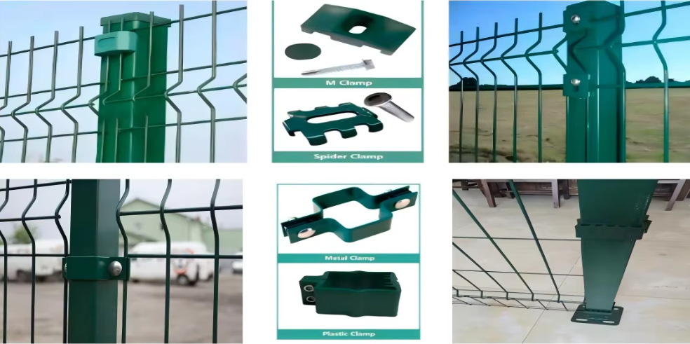 Garden Decorative 3D Bending Fence V Fold Welded Wire Mesh Panels