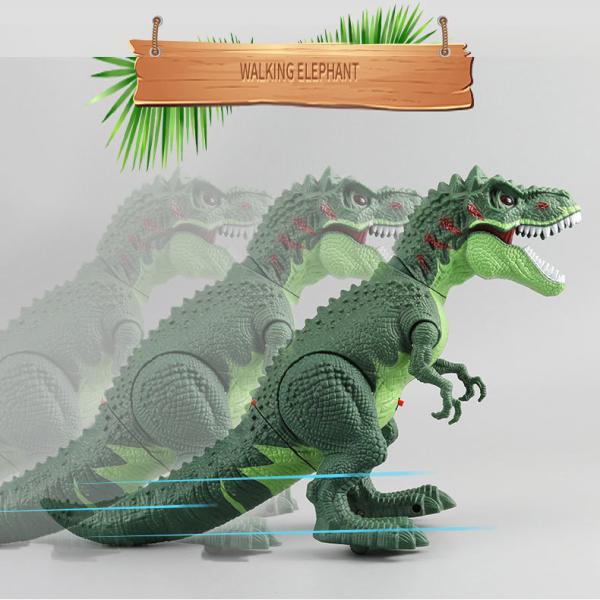Finished Goods Electric Dinosaur Toy With Light And Sound A Collector's Pride And Joy