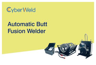 Automatic CNC Butt Welding Machine 5.0 KVA Hdpe / PP Pipe Butt Fusion Welder