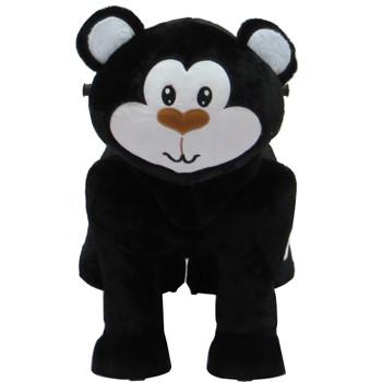 Cheap amusement rides happy car/plush electrical animal toy car for squares