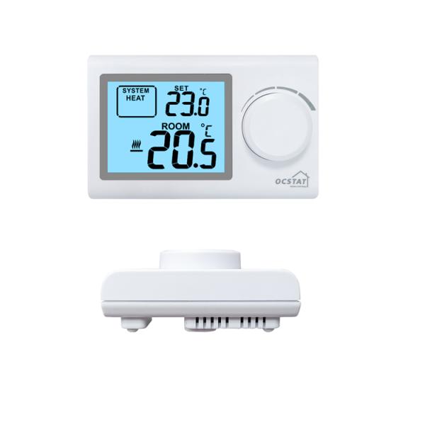 Riseem Белый цвет Непрограммируемый термостат Цифровой контроллер температуры Нагрев Умный термостат