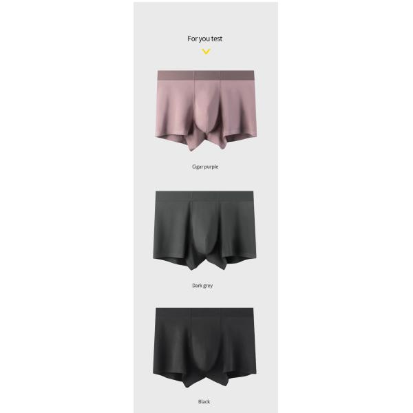 Modal Fabric Breathable Men'S Briefs Underwear Seamless Boxer Briefs For Men