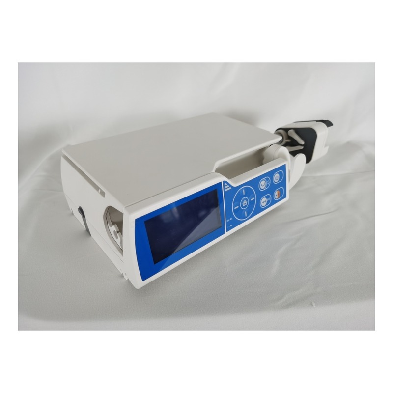Portable Electric Metal Syringe Pump Surgical Equipment Syringe Pump sn50 Injection System CE Syringe Pump Veterinary