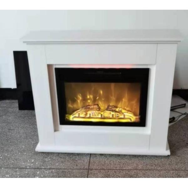 Металлический 3D белый симулятор электронный камин для семьи непосредственно от 110V / 220V