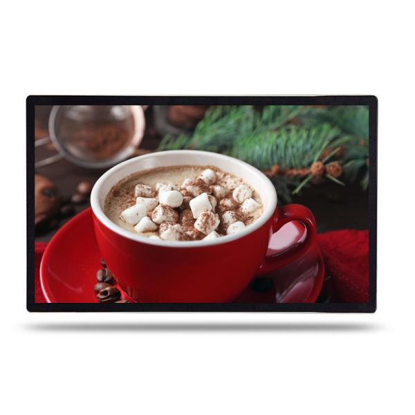 32 inch ultra slim enclosure designed indoor wall advertising machine wall mount advertising player