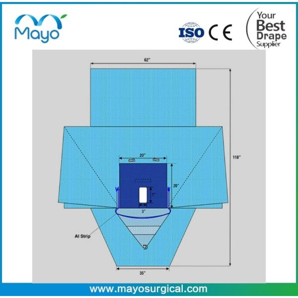 Surgical Lithotomy Drape With Fluid Control Pouch Sterile